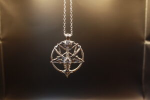 Silberkette „Pentagramm“